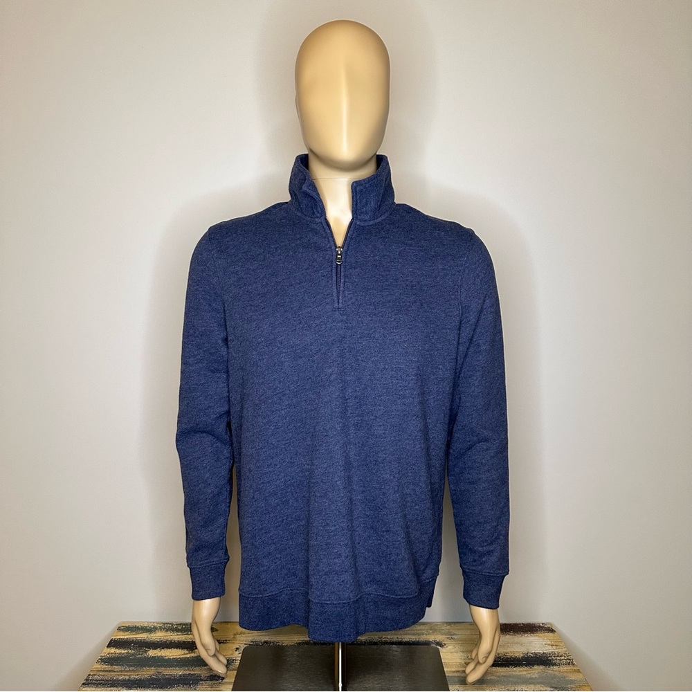 Craft & Barrow Blue Q-Zip